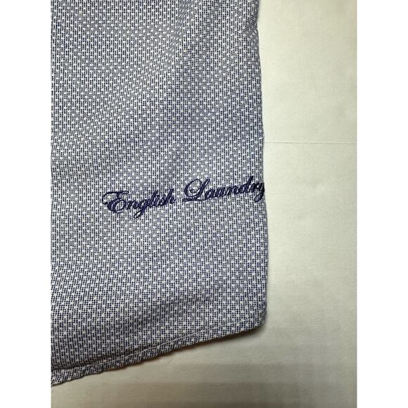 English Laundry Dress Shirt Mens Size Small Button Up Long Sleeve - Picture 9 of 10
